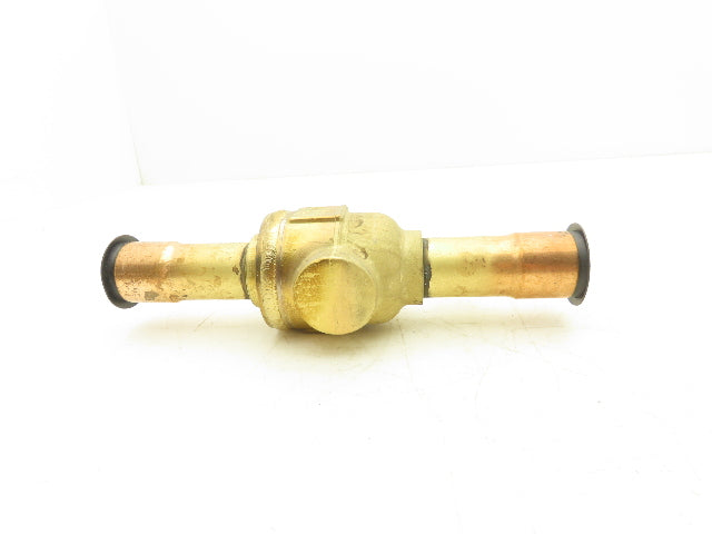 Cyclemaster AC17865 Bi-Directional Ball Valve W/Access 1-1/8" Refrigeration