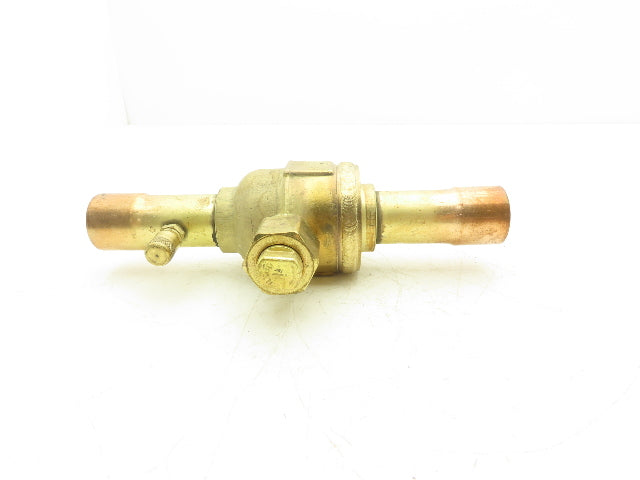 Cyclemaster AC17865 Bi-Directional Ball Valve W/Access 1-1/8" Refrigeration