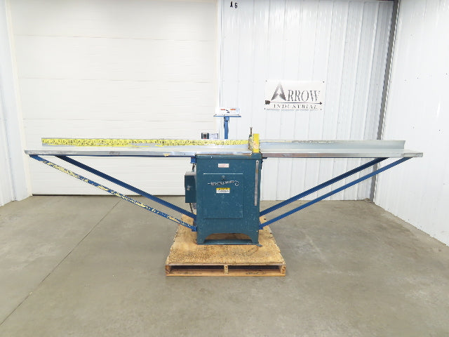 Whirlwind 1000R Up Cut Wood Saw 14" Right Hand 5Hp 208-230/460V 3Ph