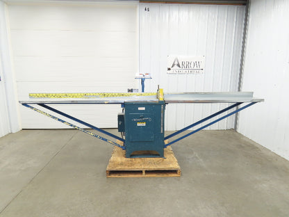 Whirlwind 1000R Up Cut Wood Saw 14" Right Hand 5Hp 208-230/460V 3Ph