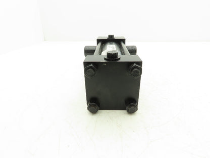Parker Pneumatic Cylinder 2.5" Bore 6" Stroke 3000 PSI 1" Rod 3/4"-16 Trunnion