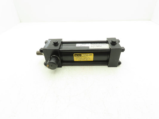 Parker Pneumatic Cylinder 2.5" Bore 6" Stroke 3000 PSI 1" Rod 3/4"-16 Trunnion