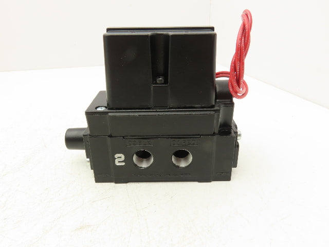 Parker SS20203701 Pneumatic Solenoid Valve 5 Port 3/8"NPT 150 PSIG 120V 50/60 Hz