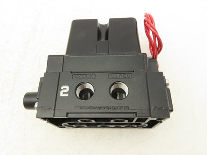 Parker SS20203701 Pneumatic Solenoid Valve 5 Port 3/8"NPT 150 PSIG 120V 50/60 Hz