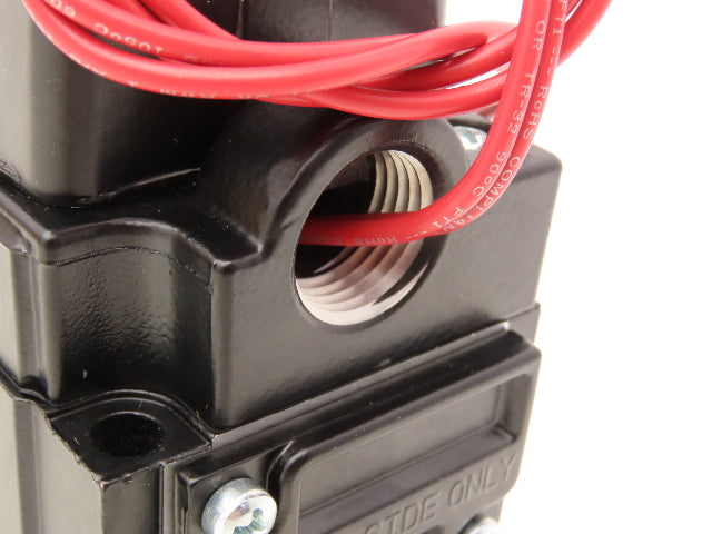 Parker SS20203701 Pneumatic Solenoid Valve 5 Port 3/8"NPT 150 PSIG 120V 50/60 Hz