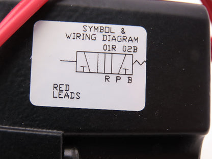 Parker SS20203701 Pneumatic Solenoid Valve 5 Port 3/8"NPT 150 PSIG 120V 50/60 Hz