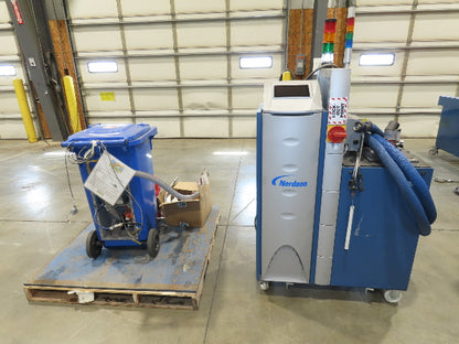 Union Tool 54" Hot Melt Roll Coater Glue Applicator Laminator Nordson Versablue