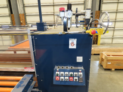 Union Tool 54" Hot Melt Roll Coater Glue Applicator Laminator Nordson Versablue