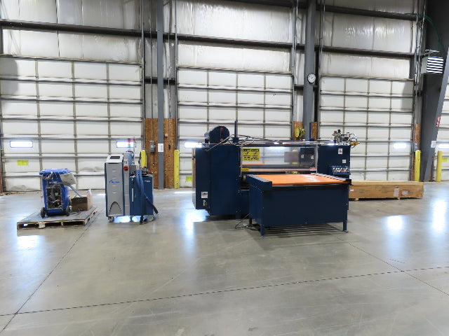 Union Tool 54" Hot Melt Roll Coater Glue Applicator Laminator Nordson Versablue