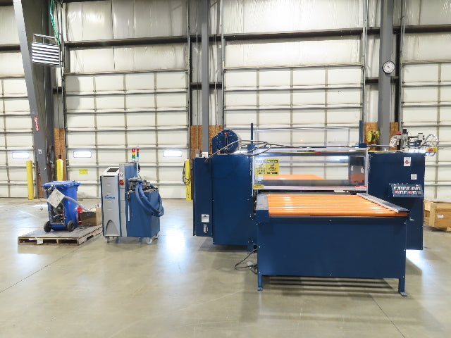 Union Tool 54" Hot Melt Roll Coater Glue Applicator Laminator Nordson Versablue