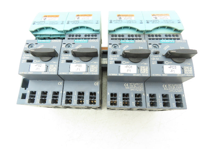 Siemens 3RV2917-5D | 3RV2411-1DA20 Bus Bar Circuit Breaker Assembly