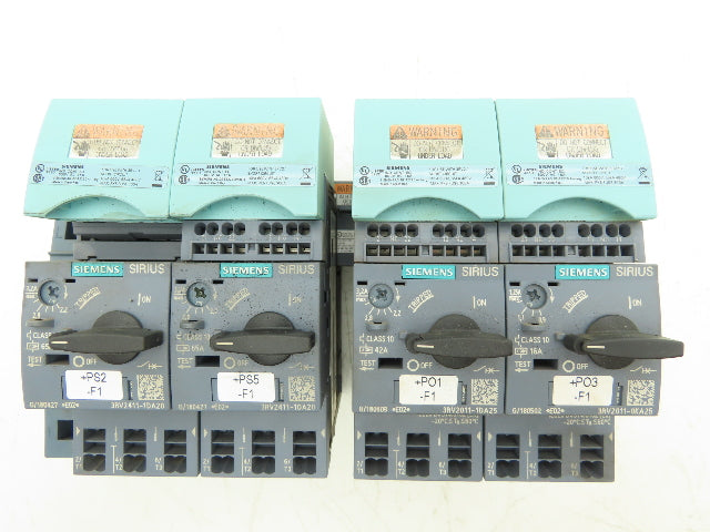 Siemens 3RV2917-5D | 3RV2411-1DA20 Bus Bar Circuit Breaker Assembly