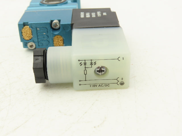 MAC 411A-B0A-DM-DJAJ-1JD=1080 Pneumatic Solenoid Valve NUMUR Interface 5/2