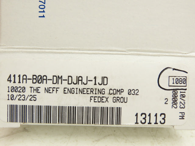 MAC 411A-B0A-DM-DJAJ-1JD=1080 Pneumatic Solenoid Valve NUMUR Interface 5/2