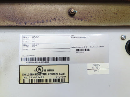 ABB ACS800-U4-0270-5+E210+P901 VFD Variable Speed AC Drive 250Hp 480V 3Ph