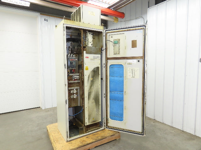 ABB ACS800-U4-0270-5+E210+P901 VFD Variable Speed AC Drive 250Hp 480V 3Ph