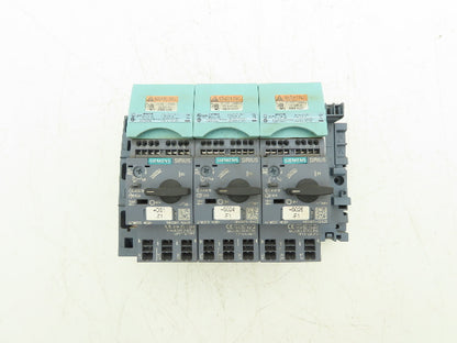 Siemens 3RV2011-1EA25 3RV2011-1GA25 Bus Bar Circuit Breaker Assembly