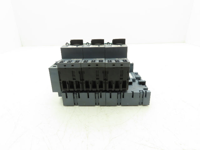 Siemens 3RV2011-1EA25 3RV2011-1GA25 Bus Bar Circuit Breaker Assembly