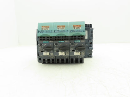 Siemens 3RV2011-1EA25 3RV2011-1GA25 Bus Bar Circuit Breaker Assembly