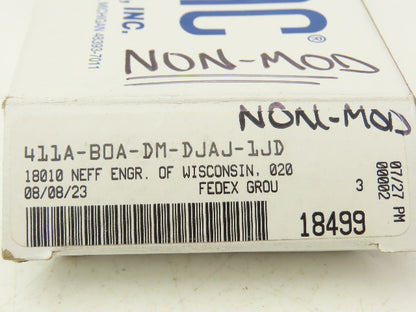 MAC 411A-B0A-DM-DJAJ-1JD Pneumatic Solenoid Valve NUMUR Interface 5/2 Way 120PSI