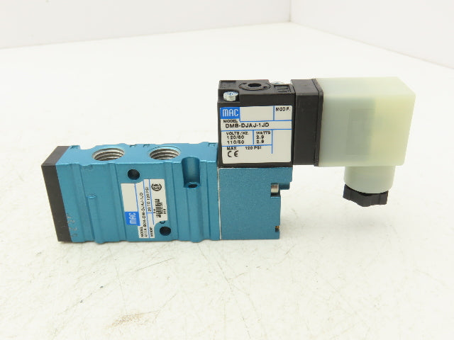 MAC 411A-B0A-DM-DJAJ-1JD Pneumatic Solenoid Valve NUMUR Interface 5/2 Way 120PSI