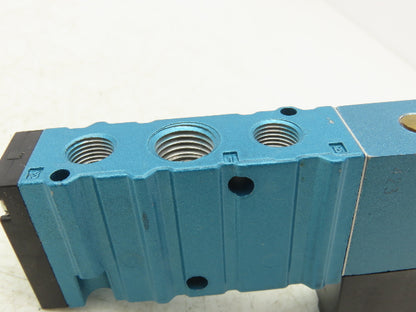 MAC 411A-B0A-DM-DJAJ-1JD Pneumatic Solenoid Valve NUMUR Interface 5/2 Way 120PSI