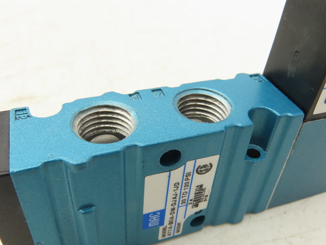 MAC 411A-B0A-DM-DJAJ-1JD Pneumatic Solenoid Valve NUMUR Interface 5/2 Way 120PSI