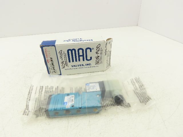 MAC 411A-B0A-DM-DJAJ-1JD Pneumatic Solenoid Valve NUMUR Interface 5/2 Way 120PSI