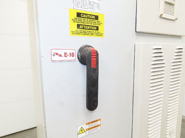 ABB ACS800-PC-0610-5+B055+M604 VFD Variable Speed AC Drive 600Hp 480V 3Ph