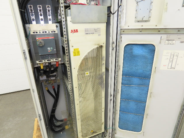 ABB ACS800-U4-0320-5+E210+P901 VFD Variable Speed AC Drive 350Hp 480V 3Ph
