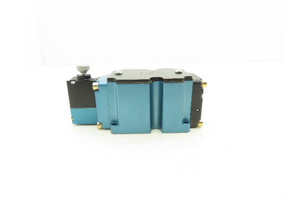MAC 6511B-000-PM-114DA Pneumatic Solenoid Valve 4-Way 150PSI 110-120V 50/60Hz