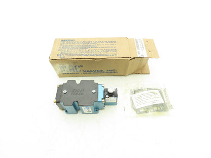 MAC 6511B-000-PM-114DA Pneumatic Solenoid Valve 4-Way 150PSI 110-120V 50/60Hz