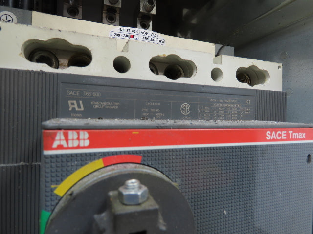 ABB ACS800-PC-0320-5+B055 VFD Variable Speed AC Drive 350Hp 480V 3Ph Cabinet