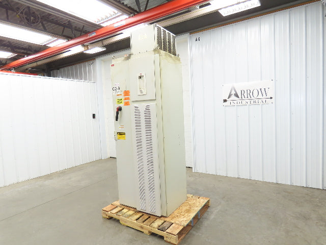 ABB ACS800-PC-0320-5+B055 VFD Variable Speed AC Drive 350Hp 480V 3Ph Cabinet