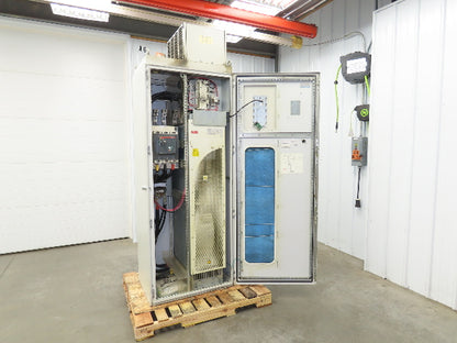 ABB ACS800-PC-0320-5+B055 VFD Variable Speed AC Drive 350Hp 480V 3Ph Cabinet