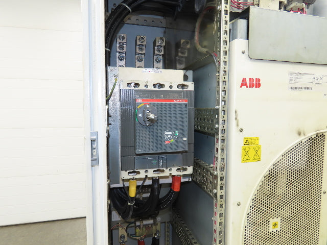 ABB ACS800-PC-0320-5+B055 VFD Variable Speed AC Drive 350Hp 480V 3Ph Cabinet