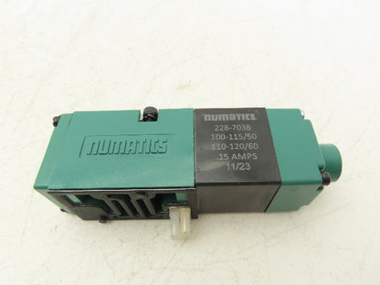 Numatics 081SA400K000030 Pneumatic Solenoid Valve 150PSIG 110-120V/50-60Hz