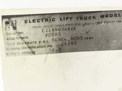 General Electric IC4482CTTA150AH142XN Forklift Motor Contactor 36V Off E30XL