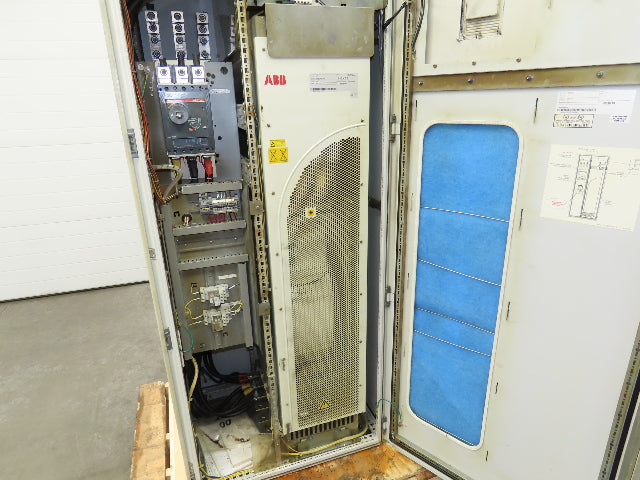 ABB ACS800-U4-0270-5+E210+P901 VFD Variable Speed AC Drive 250Hp 480V 3Ph