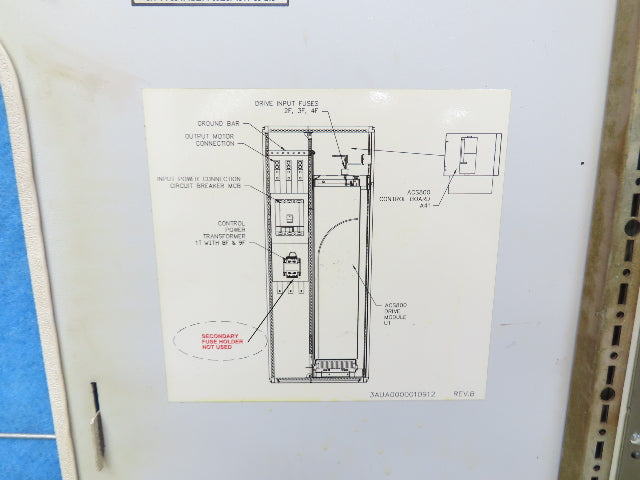 ABB ACS800-U4-0270-5+E210+P901 VFD Variable Speed AC Drive 250Hp 480V 3Ph