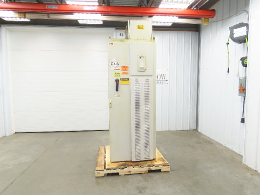 ABB ACS800-U4-0270-5+E210+P901 VFD Variable Speed AC Drive 250Hp 480V 3Ph