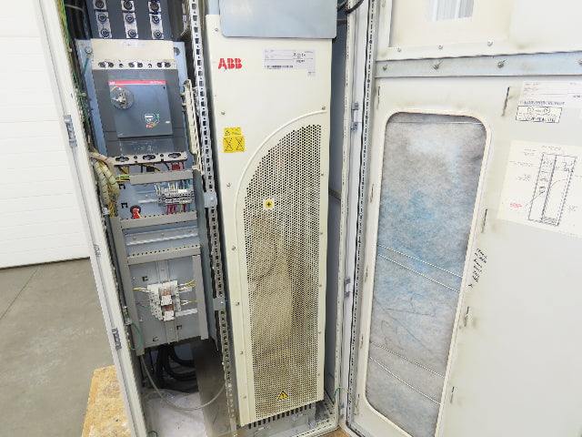 ABB ACS800-U4-0300-5+E210+P901 VFD Variable Speed AC Drive 300Hp 480V 3Ph
