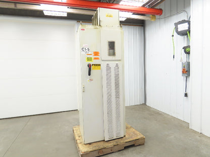 ABB ACS800-U4-0270-5+E210+P901 VFD Variable Speed Motor Drive 250Hp 480V 3Ph