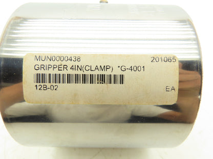 Morris Mfg G-4000-1 Gripper Hook-Style Latching Coupling 4" ID Stainless Steel