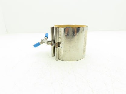 Morris Mfg G-4000-1 Gripper Hook-Style Latching Coupling 4" ID Stainless Steel