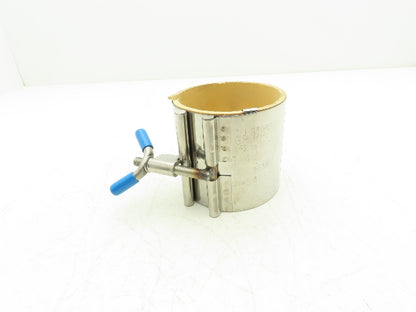 Morris Mfg G-4000-1 Gripper Hook-Style Latching Coupling 4" ID Stainless Steel