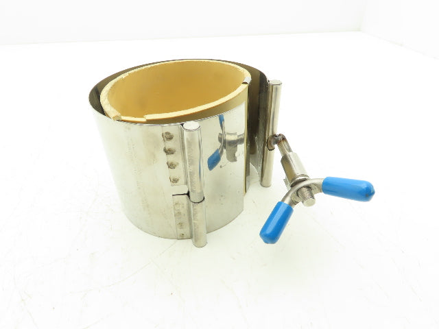 Morris Mfg G-4000-1 Gripper Hook-Style Latching Coupling 4" ID Stainless Steel