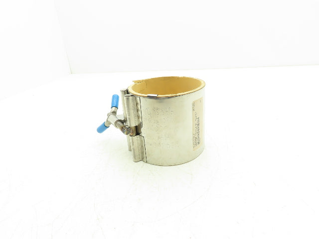 Morris Mfg G-4000-1 Gripper Hook-Style Latching Coupling 4" ID Stainless Steel