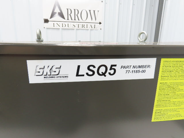 SKS Leipold LSQ5 Welding Power Supply 420A 480A/38V 15A/14.8V 77-1185-00