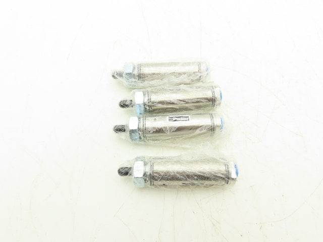 Parker 0.88NSR01.00 Pneumatic Cylinder 7/8" Bore x 1" Stroke Nose Mount Lot of 4